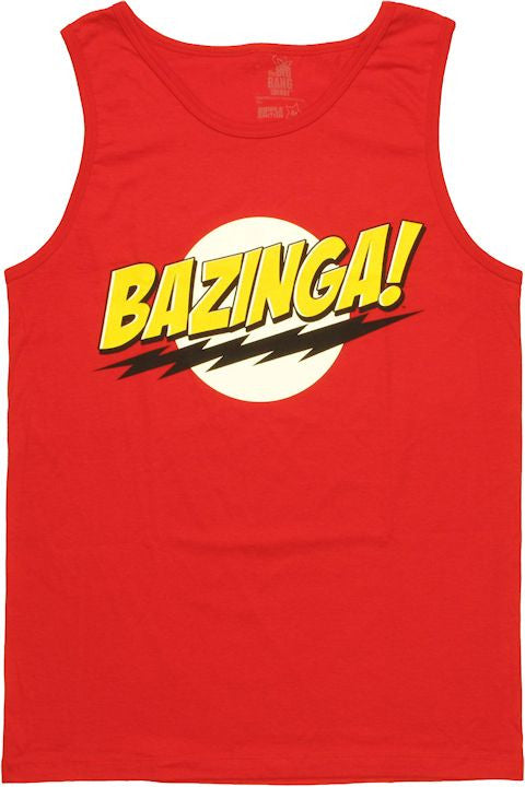 Big Bang Theory Bazinga Tank Top