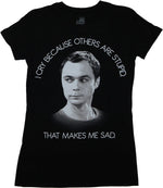 Big Bang Theory Cry Baby Tee