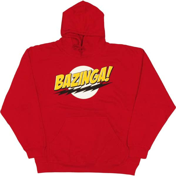 Big Bang Theory Bazinga Logo Hoodie