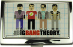 Big Bang Theory Pixel Cast Card Case