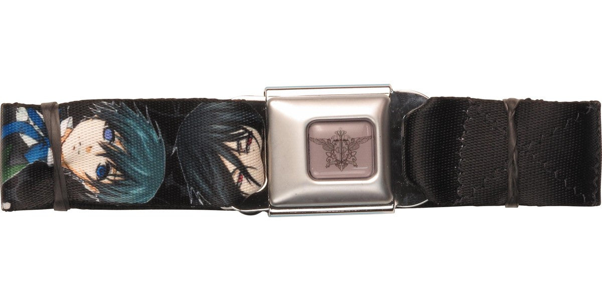 Black Butler Ciel Sebastian Duo Seatbelt Belt