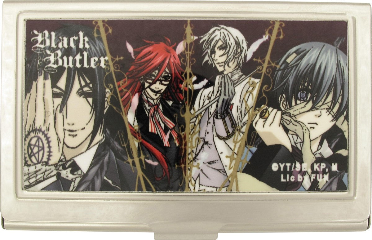Black Butler Quad Group Card Case