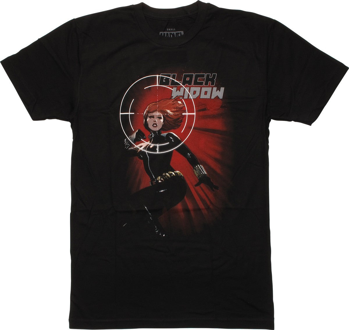 Black Widow Target Womens Boyfriend T-Shirt