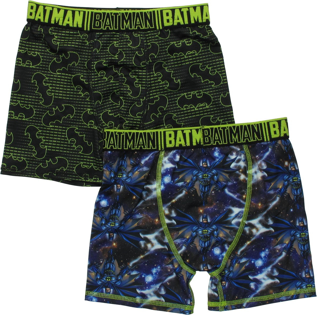 Batman Hero Classic Logo 2 Pack Boys Boxer Briefs