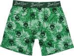 Bob Ross Happy Painting Green Tie-Dye Boxer Briefs