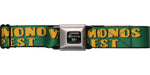 Breaking Bad Vamonos Pest Name Green Seatbelt Mesh Belt