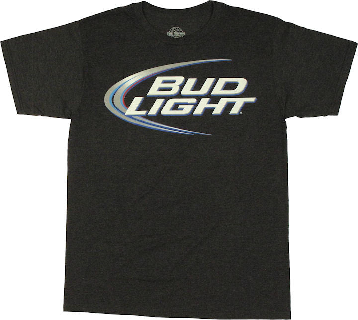 Bud Light Logo T Shirt Sheer