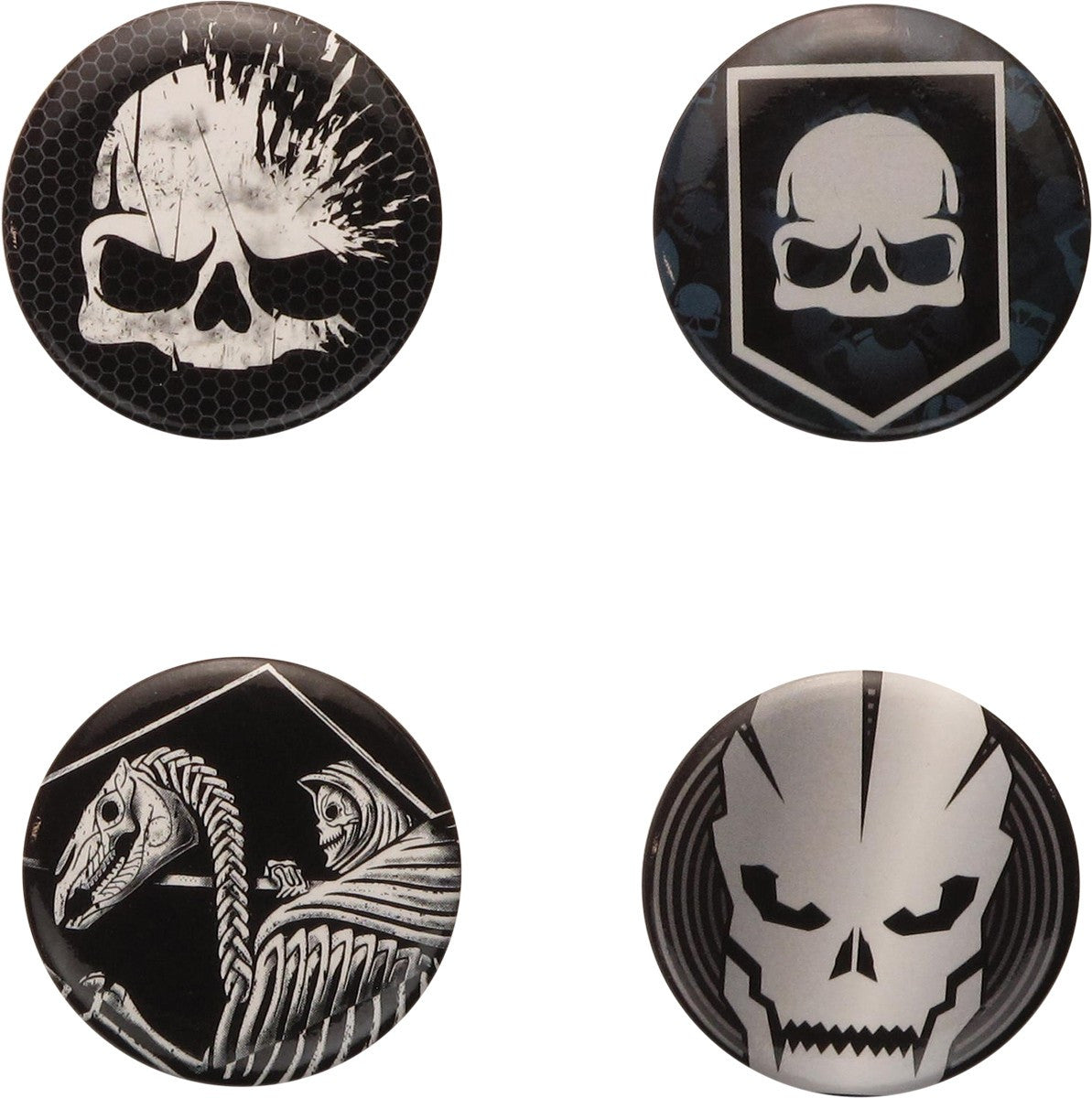 Call of Duty Icons 4 Piece Button Set