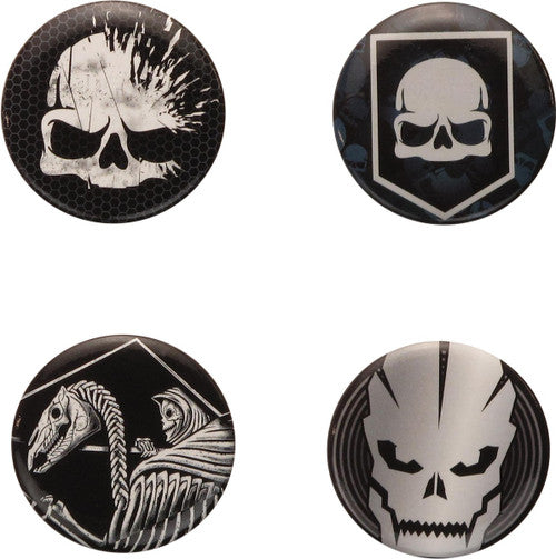Call of Duty Icons 4 Piece Button Set