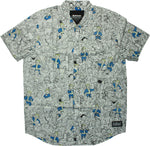 Fallout Vault Boy Perk AoP Button Down Shirt