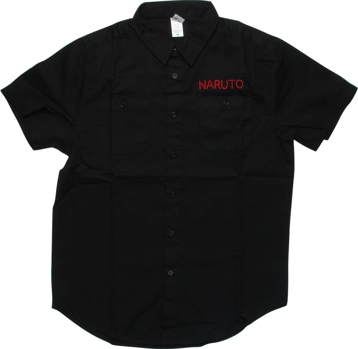 naruto dress shirt Naruto Funko Mens Short Sleeve Button Up Dress Shirt Size XL