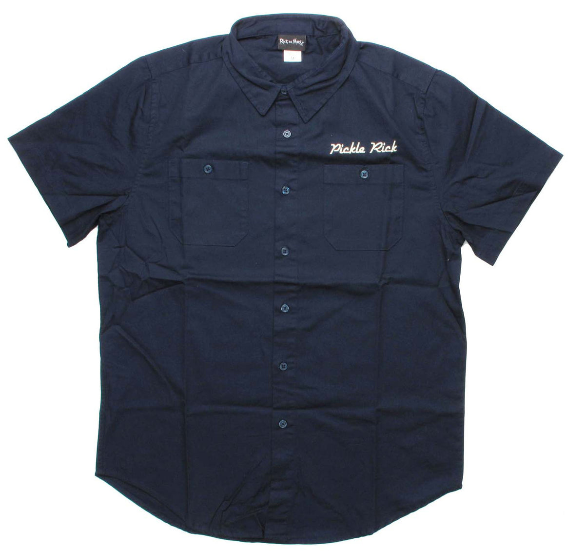 Rick and Morty Pickle Rick Work Shirt