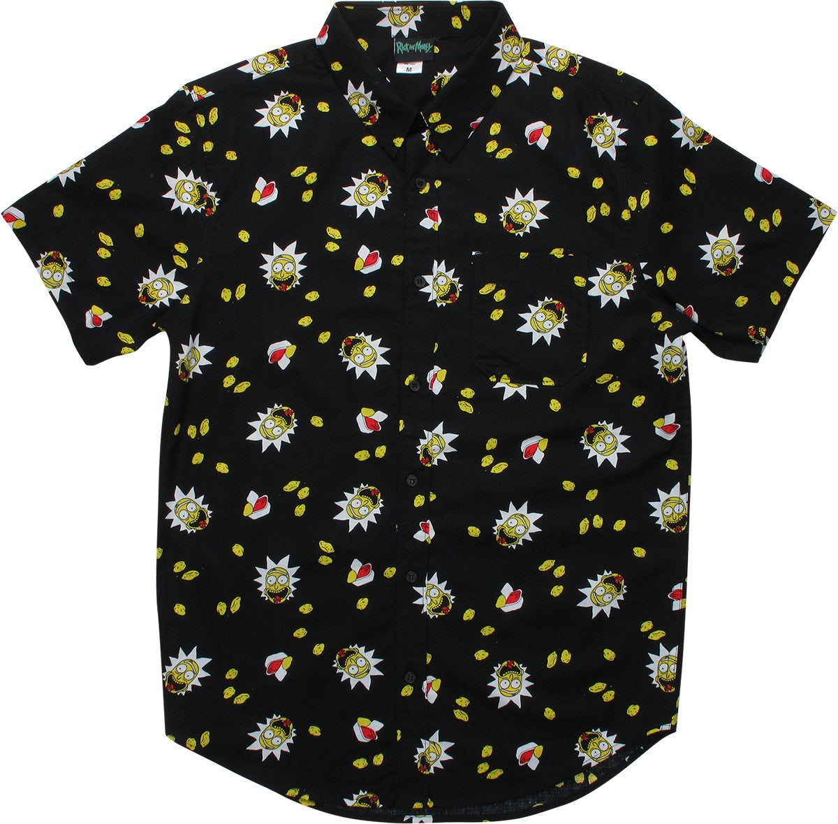 Rick and Morty Szechuan Sauce Button Shirt
