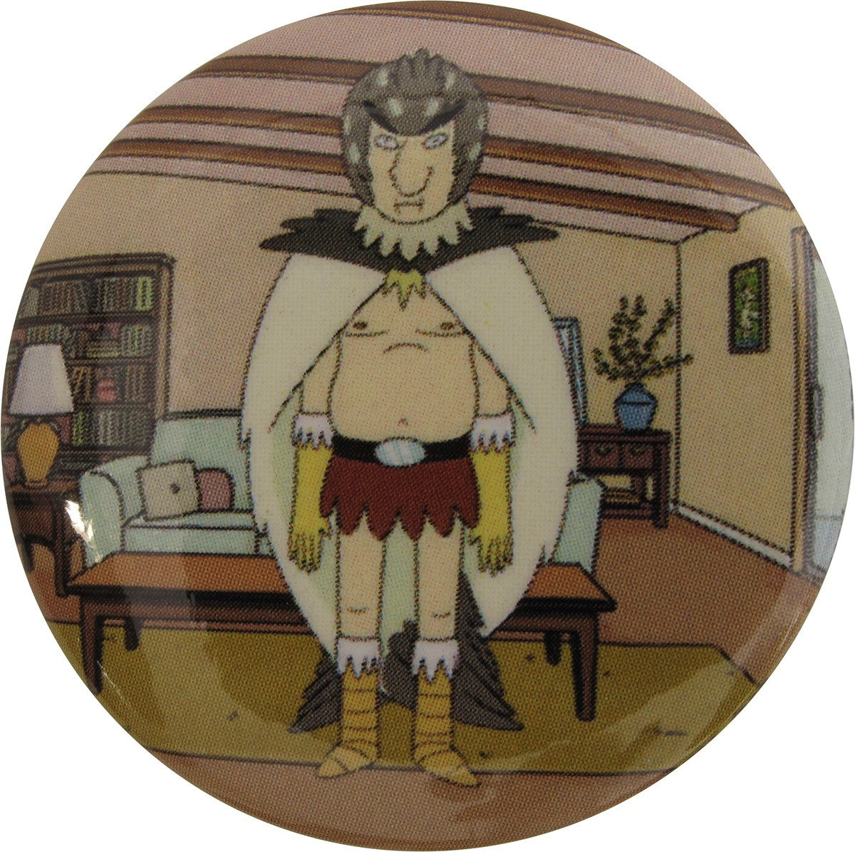 Rick and Morty Birdperson Button