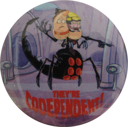 Rick and Morty Codependent Button