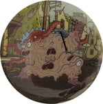 Rick and Morty 4 Mouth Cronenberg Button
