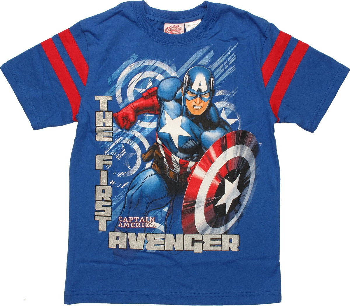 Captain America Avenger Streak Youth T-Shirt