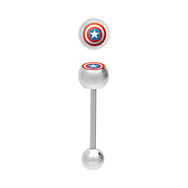 Captain America Barbell