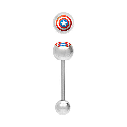 Captain America Barbell