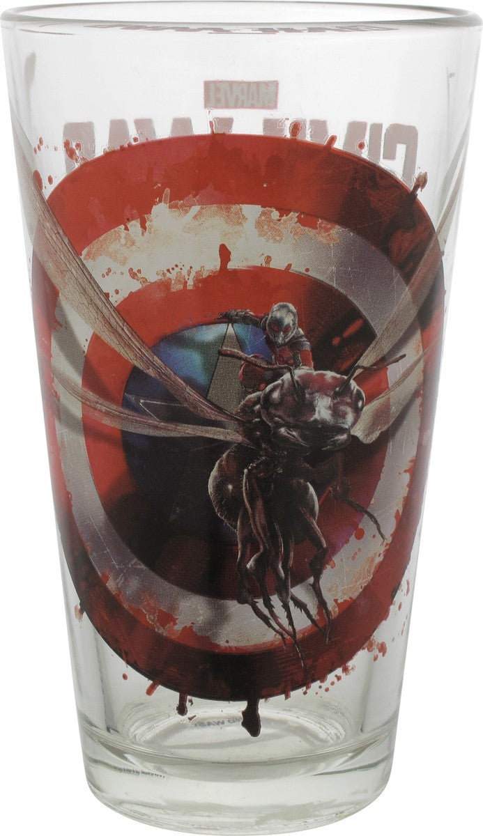 Captain America Civil War Ant-Man TT Pint Glass