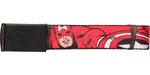 Captain America Poses Red Mesh Belt
