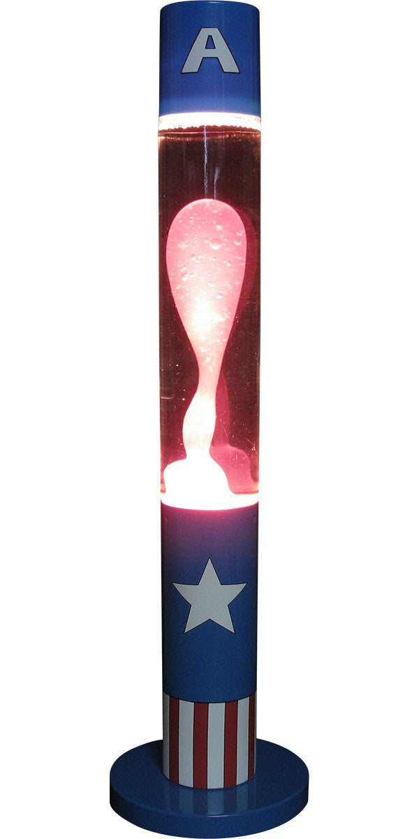 Captain America Red Motion Lamp