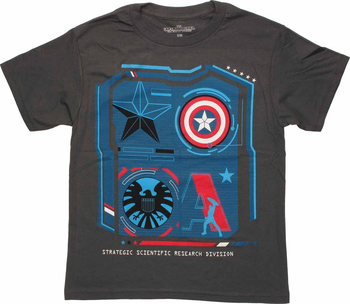 Captain America Scientific Research Youth T Shirt