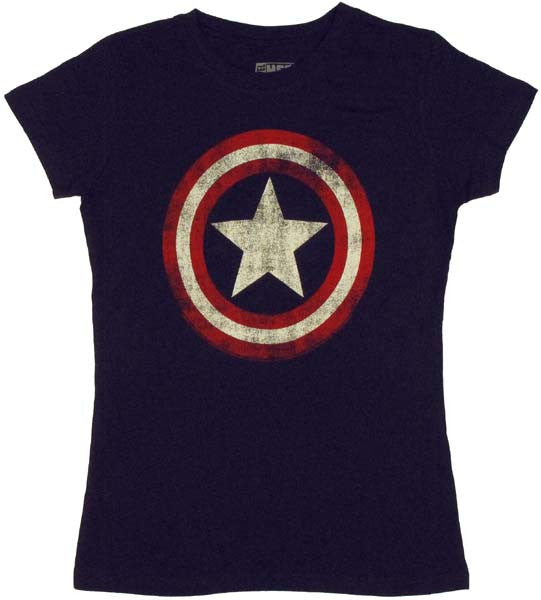 Captain America Shield Baby Tee