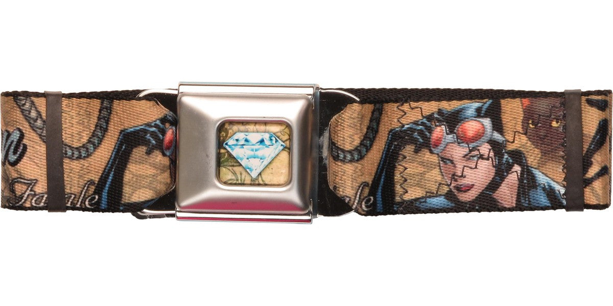 Catwoman Feline Gem Seatbelt Belt