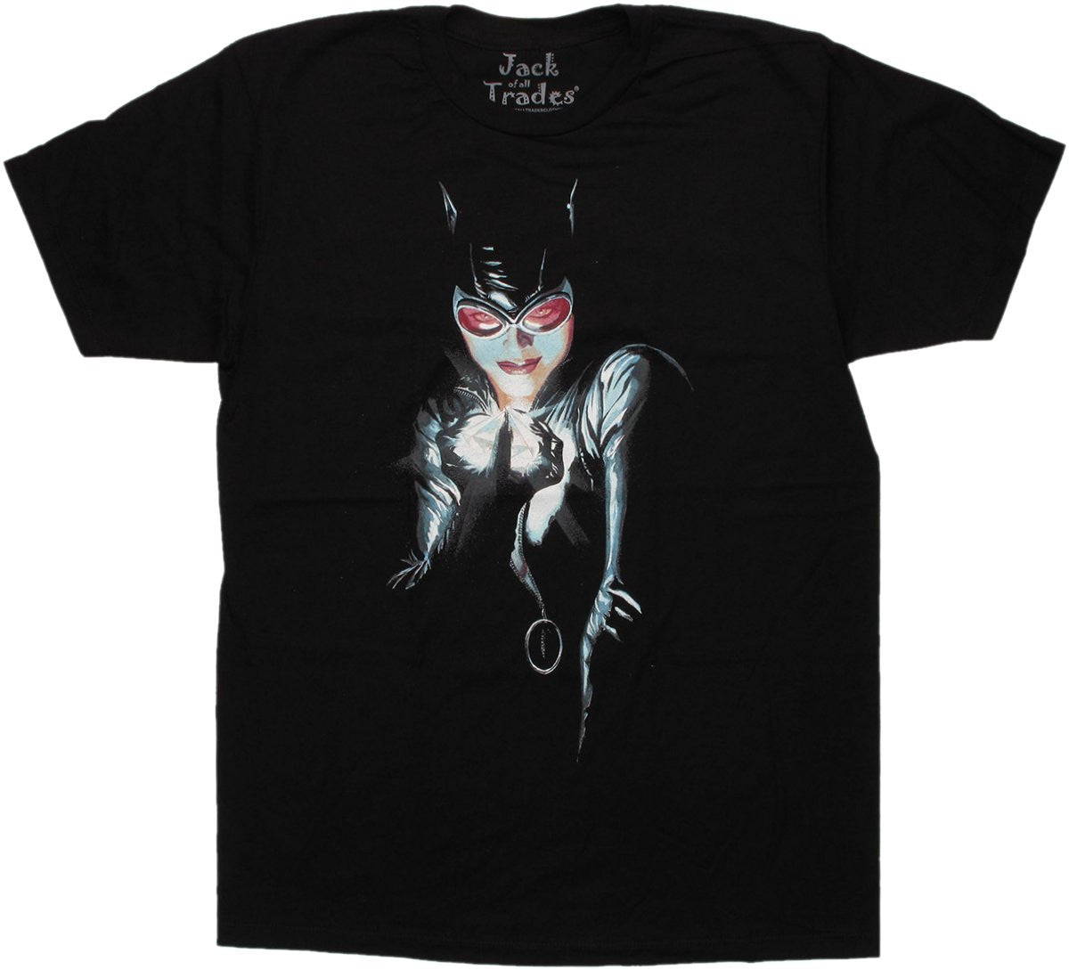 Catwoman Gem Glow T Shirt Sheer