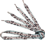 Corpse Bride Faces All Over Print Shoe Laces