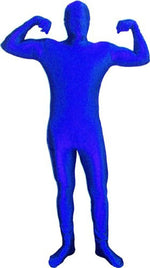 Full Body Blue Spandex Suit
