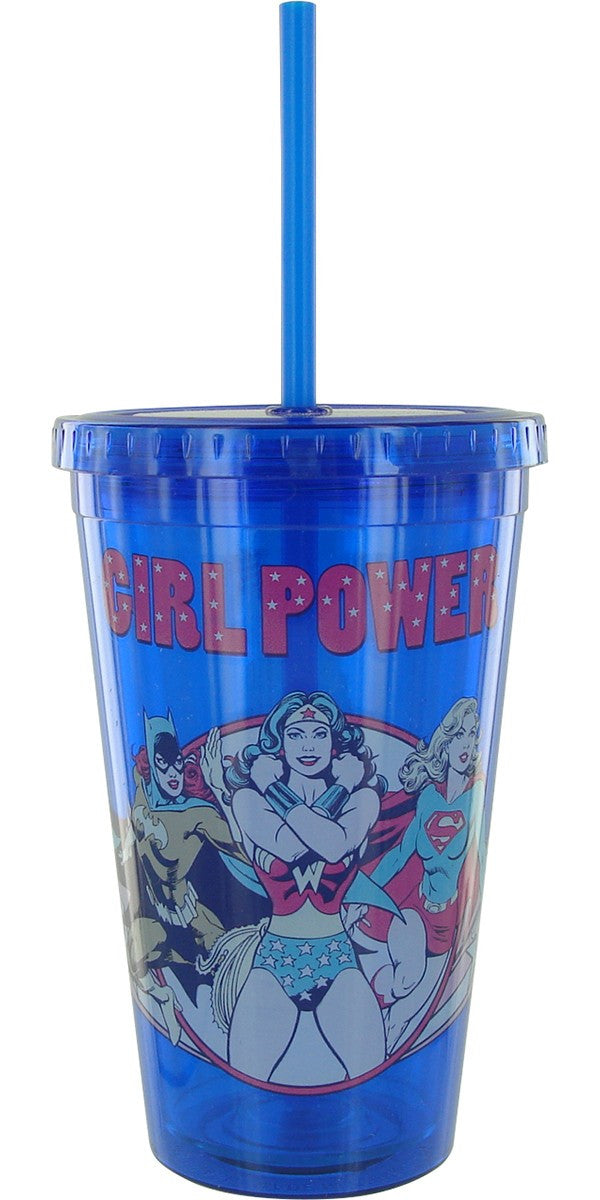 DC Comics Women Girl Power Travel Cup
