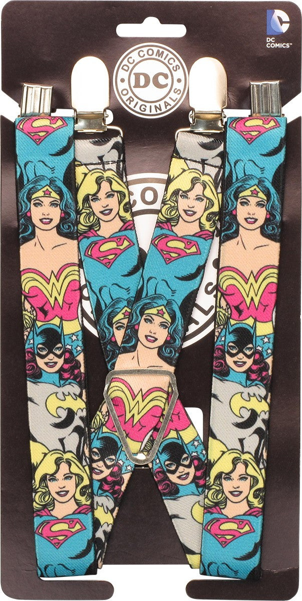 DC Comics Women Hero Stack Suspenders