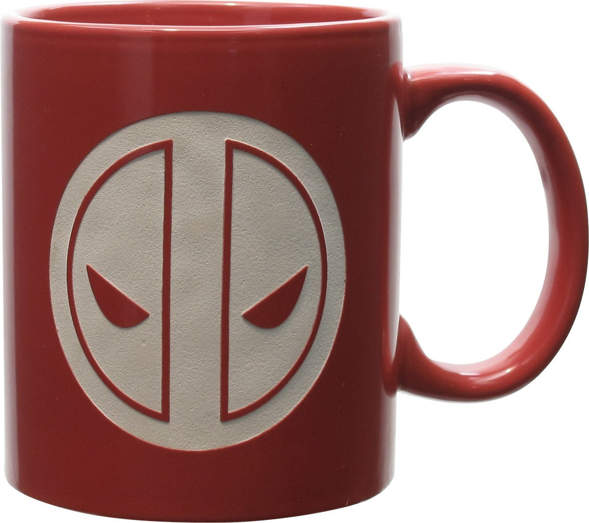 Deadpool Engraved Face Logo Mug