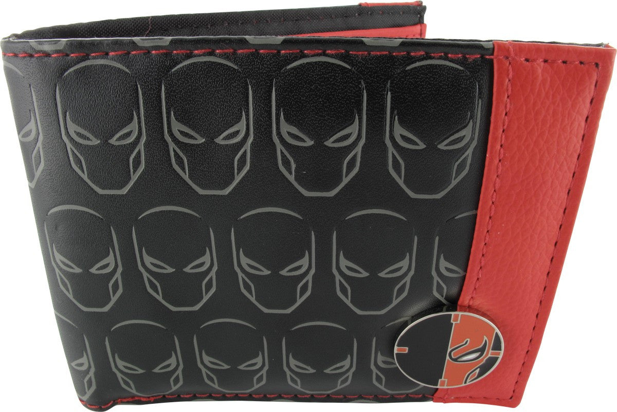 Deathstroke Debossed Logos Bifold Wallet