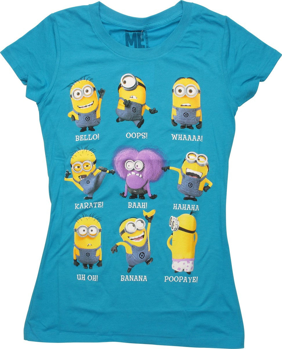 For Adults T-shirt Manches Courtes Minions - La Planète Des For Adults T-shirt Manches Courtes Minions - La Planète Des