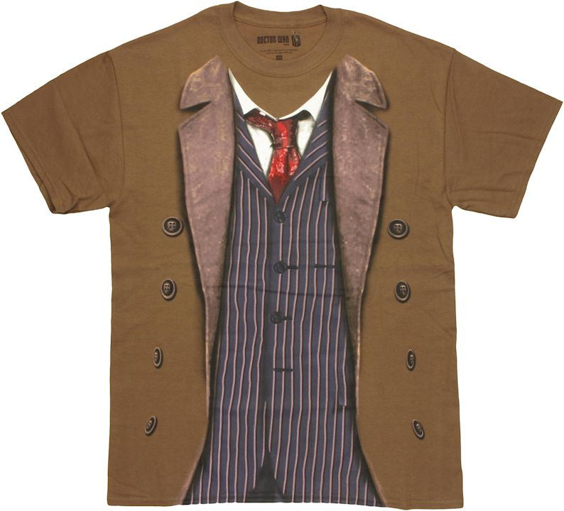 Doctor Who 10th Doctor Costume T Shirt