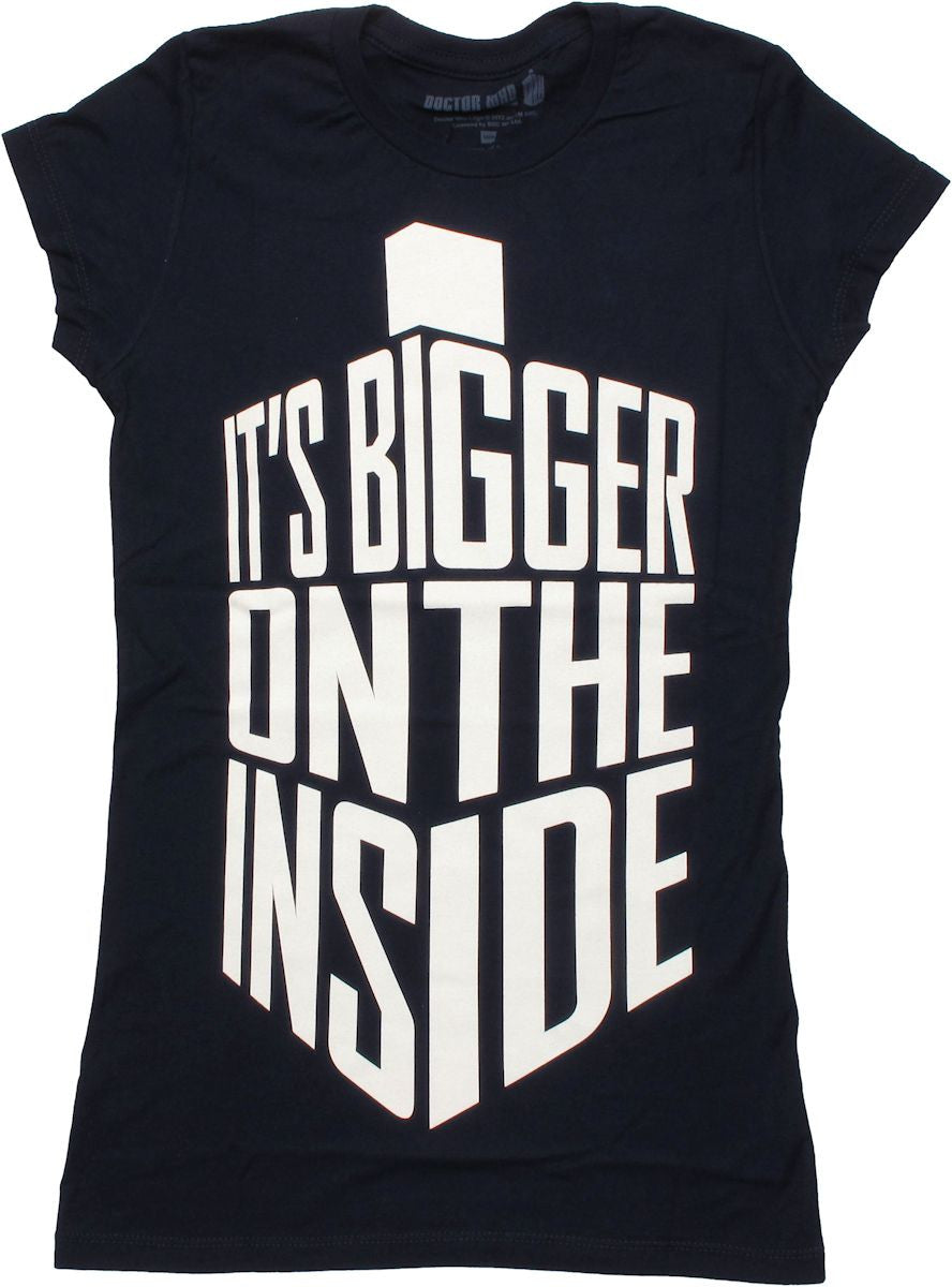 Doctor Who Bigger Inside Baby Tee