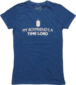 Doctor Who Boyfriend's a Time Lord Juniors T-Shirt