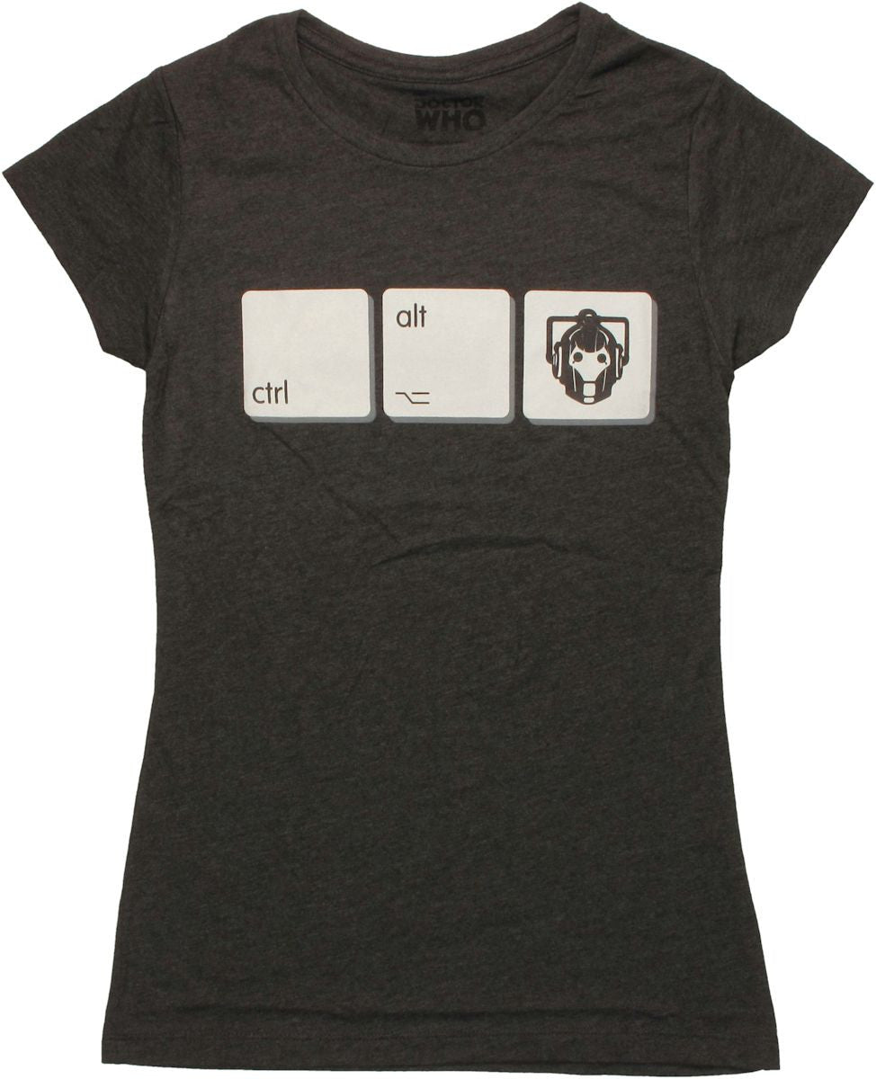 Doctor Who Ctrl Alt Cyberman Baby Tee