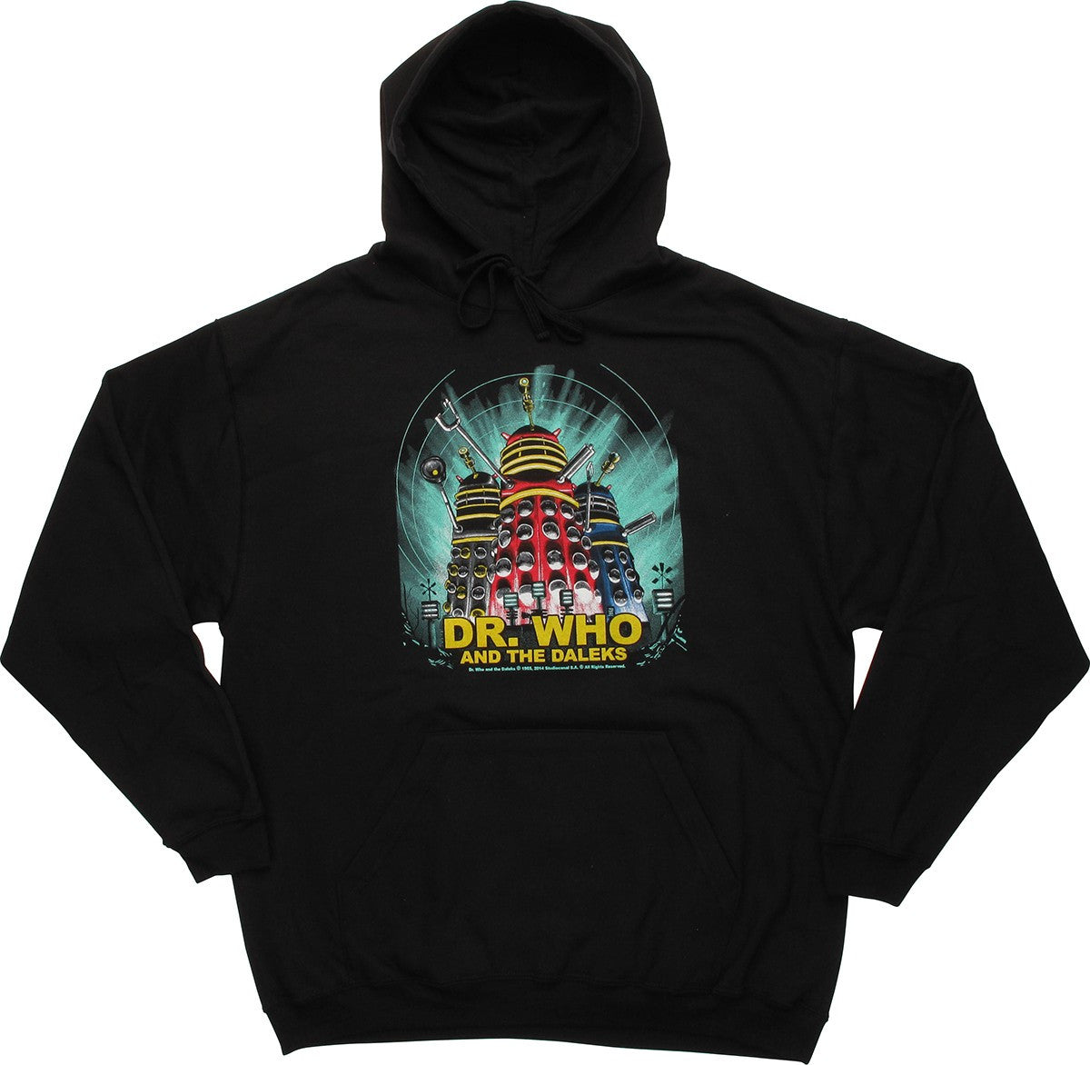 Doctor Who Dalek Poster Pullover Hoodie