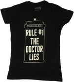 Doctor Who Doctor Lies Baby Tee