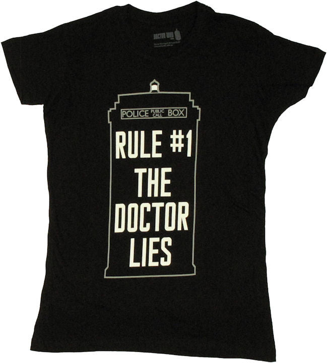 Doctor Who Doctor Lies Baby Tee