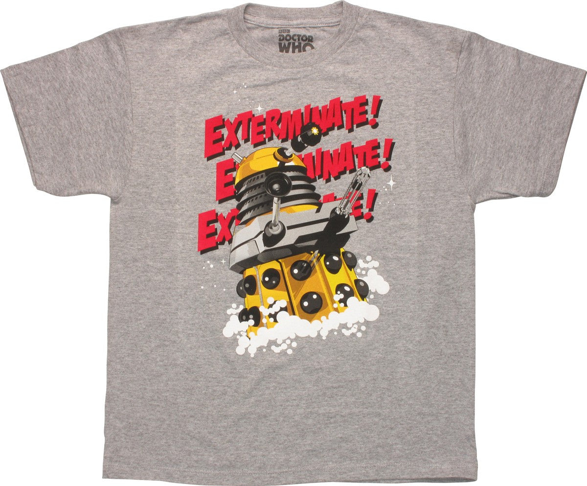 Doctor Who Exterminate Heather Youth T-Shirt