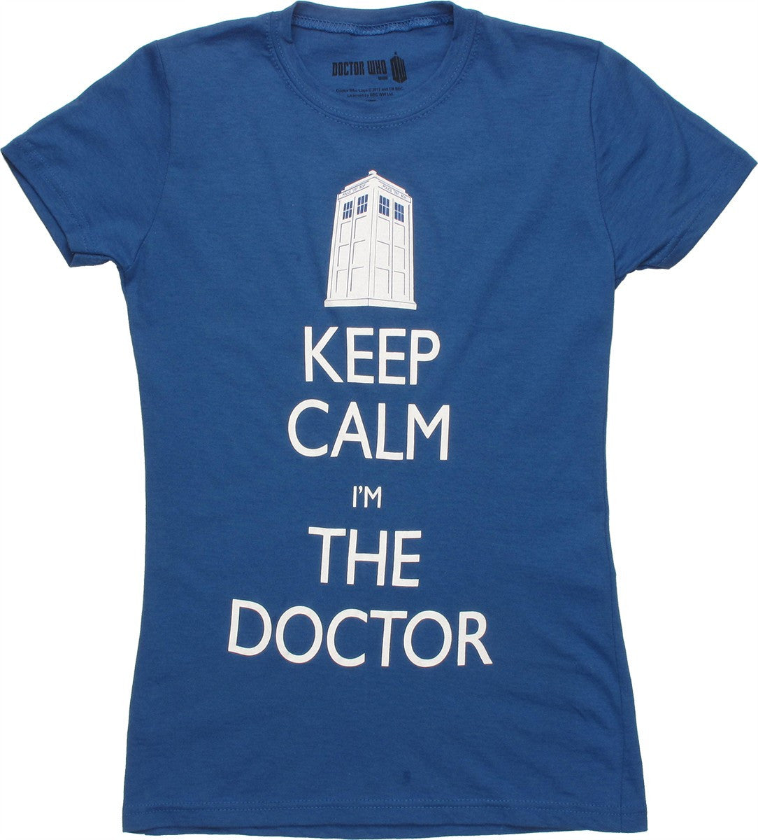 Doctor Who Keep Calm I'm the Doctor Baby Tee