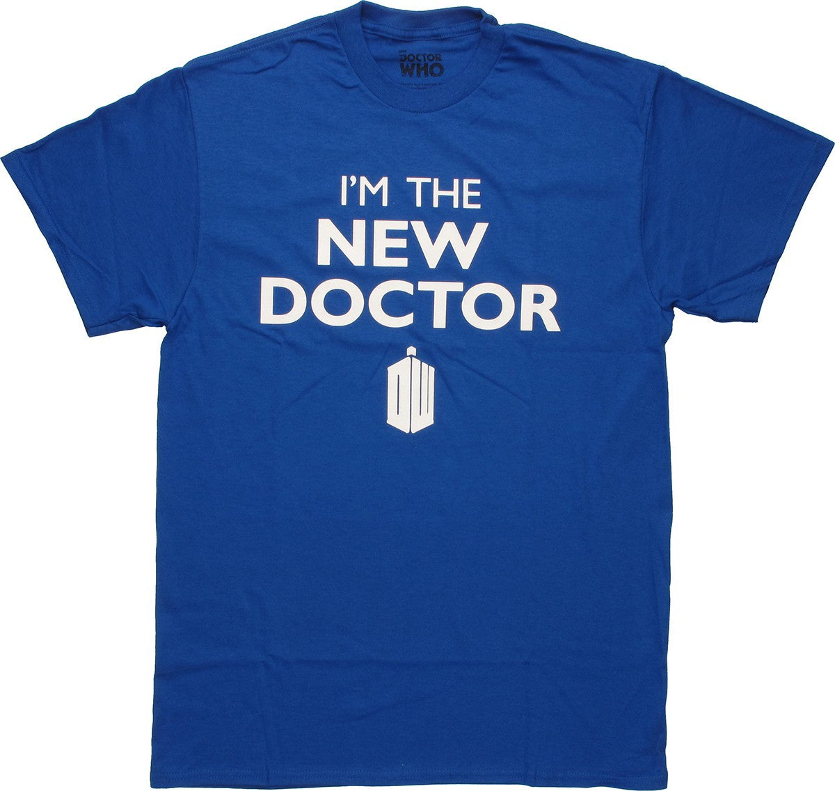 Doctor Who New Doctor Royal Blue T Shirt