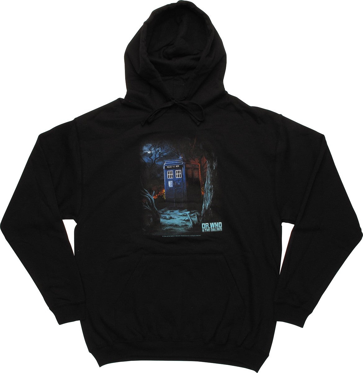 Doctor Who Tardis Forest Pullover Hoodie