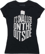 Doctor Who TARDIS Smaller Outside Baby Tee