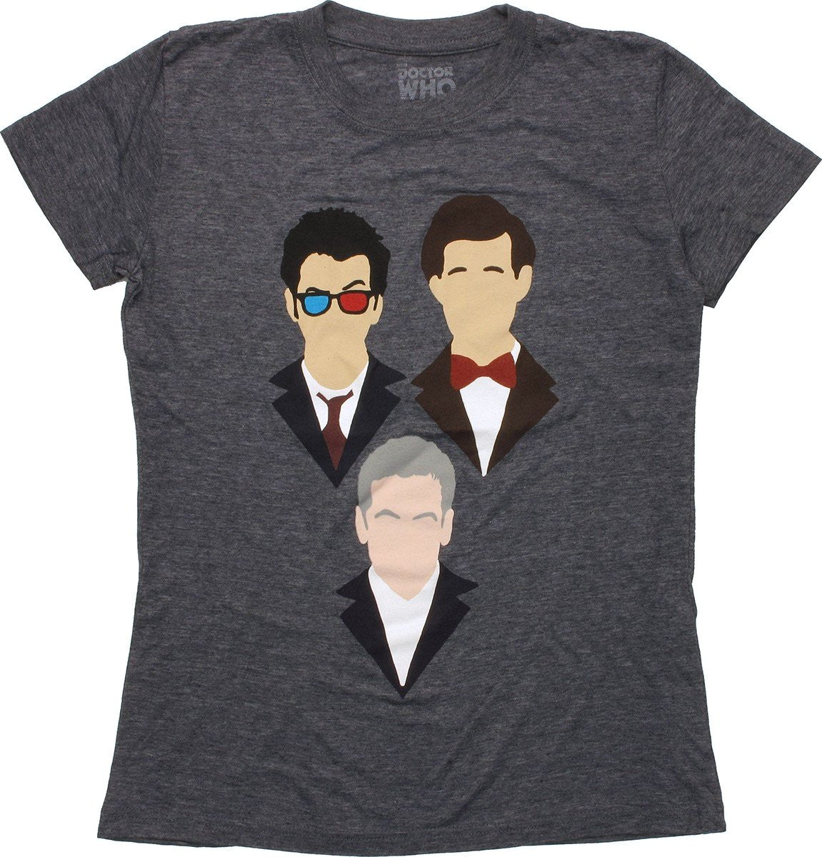 Doctor Who Vector Heads Trio Baby Tee